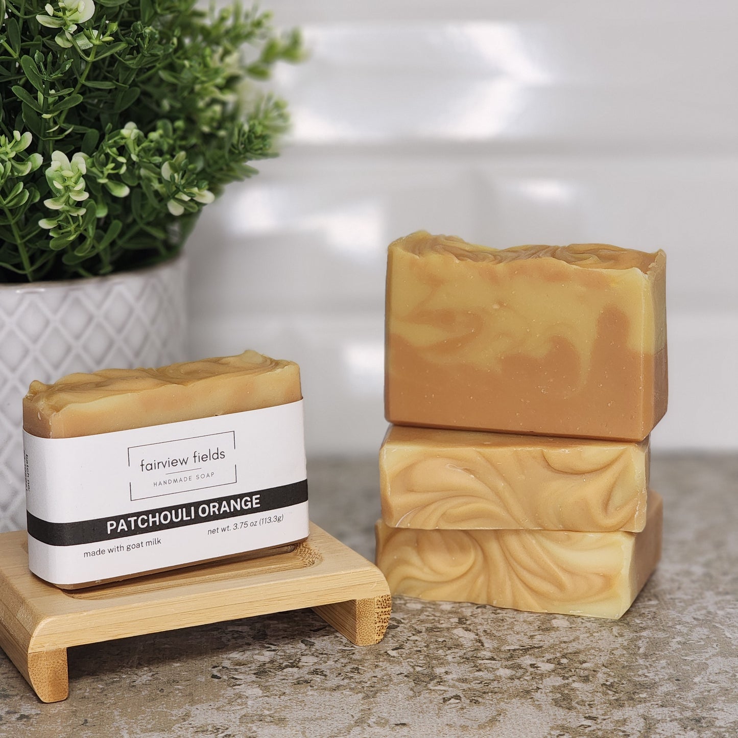 Patchouli Orange Goat Milk Soap